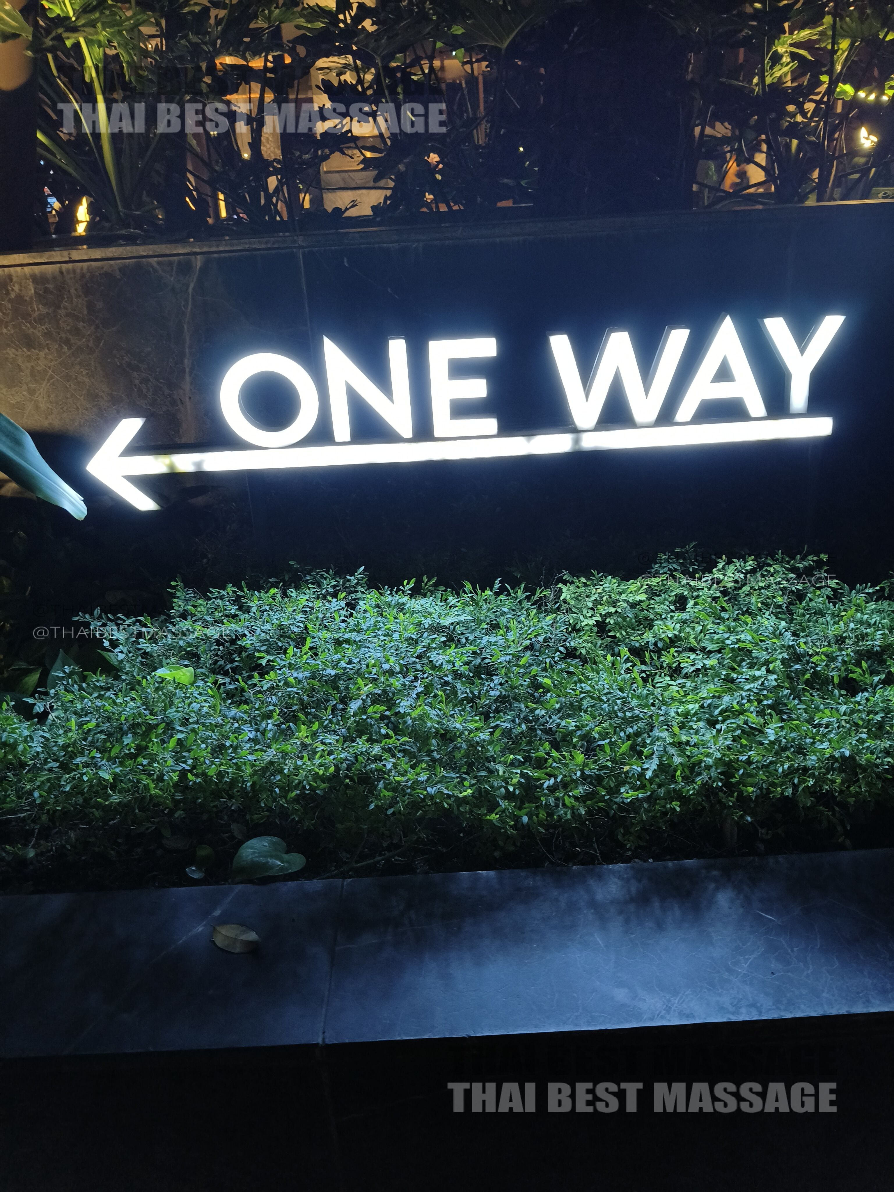 Close up of a professional Thai massage technique being applied